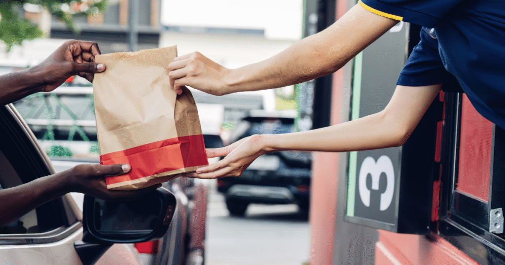Fast Food Business Drive Thru